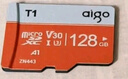 爱国者（aigo）128GB TF（MicroSD）存储卡 U3 A1 V30 4K内存卡 相机行车记录仪监控摄像头储存 T1JD读速100MB/s 实拍图