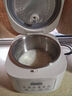 美的（Midea）电饭煲 0涂层电饭锅4升 316L不锈钢内胆3-4人家用多功能无涂层微压智能预约MB-RE476S 实拍图