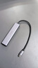 绿联Type-C扩展坞转HDMI拓展坞USB3.0分线器转换器适用Macbook  IPad Pro IPhone15雷电4笔记本 【5合1】  HDMI+USB*3+PD 实拍图