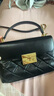 CHARLES&KEITH气质通勤菱格手提包斜挎包生日礼物新年礼物送女友CK2-50701578 Black黑色 S 实拍图
