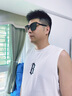 BOLON暴龙眼镜防紫外线偏光太阳镜男女开车墨镜潮礼物 BL3037C10 实拍图