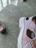 亚瑟士亚瑟士童鞋夏季新款男女儿童凉鞋款透气运动跑步鞋 701粉紫色 32.5 实拍图
