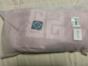 金号毛巾 纯棉加厚强吸水面巾A类洗脸巾 2条装 紫/灰 72*35cm 115g/条 实拍图