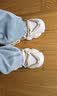 马克华菲男鞋子男2026新款男士增高老爹鞋男款运动休闲潮鞋 杏色 44 实拍图