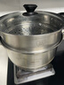 美厨（maxcook）304不锈钢蒸锅28CM 三层复底 燃气炉电磁炉通用 实拍图