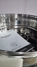 美的（Midea）电炒锅 电煮锅 电蒸锅 电火锅 家用多功能 一体电锅蒸煮炒菜 3.5L不沾一体电热锅 HGE2515 配蒸笼 实拍图