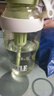 【京东物流】水杯冰霸吸管杯高颜值学生茶水分离大容量杯子 肚肚杯1个-浅绿色 实拍图
