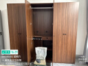 全友家居成品大衣柜新中式卧室家用衣橱衣服储物收纳柜子挂衣柜家具 实拍图
