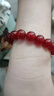 石玥珠宝收藏级9-10mm红玛瑙手串本命年护身符福袋转运珠水晶手链男女士款 实拍图