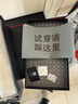 金利来（goldlion）男鞋商务休闲正装鞋舒适轻质透气时尚皮鞋50383013701A-黑-40码 实拍图
