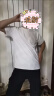 清仓冰丝速干短袖t恤男士运动套装夏季男生健身训练衣服短袖短裤 【高质量凉感冰丝】佰1200白上衣 XL 建议体重120-135斤可穿 实拍图