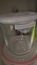 Glasslock进口钢化玻璃圆形保鲜盒耐热微波炉饭盒 婴儿奶粉罐MCCD072/720ml 实拍图