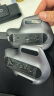 罗技（Logitech）大师系列 MX Master 3S 无线蓝牙鼠标 人体工学 办公 静音鼠标 高端 石墨黑 带无线接收器 实拍图