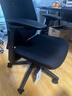 HaworthFern人体工学电脑椅居家办公电竞椅高背升降椅书房家用高端老板椅 全黑尼龙脚-含腰托 实拍图