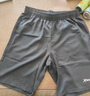 特步短裤男五分裤夏装新款运动裤透气速干裤跑步健身男裤子 正黑色-0200（吸湿速干-七分裤）-男 S 实拍图