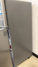 华宝小冰箱小型家用出租房用冷藏冷冻两用一级能效节能省电迷你宿舍寝室办公室二门电冰箱 一级能效-86L银色-全国联保 实拍图