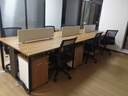 意远E0环保办公桌椅组合屏风工位办公室桌子4四6人位卡座职员员工位桌 双人位 实拍图
