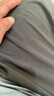 乔克杰夏季薄款男士装抗皱休闲潮垂感小脚易穿百搭显瘦宽松运动九分裤子 黑色 2XL 实拍图