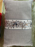 依芝响新中式风亚麻靠垫纯色沙发靠背护腰靠枕红木家俱抱枕套长方形腰枕 浅灰 30*50枕套+芯 实拍图