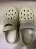 洁丽雅手术室专用洞洞鞋男士夏季外穿防滑EVA防臭沙滩凉鞋包头医用拖鞋 卡其色 【C款｜5.0CM轮胎底】 38-39 【标准码】 实拍图
