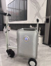 Airwheel爱尔威电动行李箱可骑行拉杆箱可坐可代步铝框箱包20英寸登机箱 实拍图