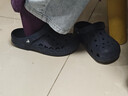 卡骆驰（CROCS）洞洞鞋贝雅男鞋女鞋轻便耐磨一脚蹬拖鞋休闲鞋|10126 深蓝-410 37 /38(230mm) 实拍图