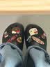 卡骆驰（CROCS）厚底云朵洞洞鞋户外休闲时尚一脚蹬沙滩鞋拖鞋 206750 206750-001 38 -39 实拍图