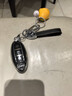 适用于日产汽车钥匙套轩逸奇骏天籁逍客楼兰劲客骐达途达壳扣包 A款3C键【黑色】+菱格绳扣 实拍图