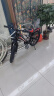 凤凰（Phoenix）儿童自行车山地车男女学生脚踏车6-15岁童车 霸道 黑红色 20寸 实拍图
