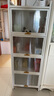 唐辑钢制书架书柜防尘储物收纳柜落地置物架多层带门铁艺书架五层长50 实拍图