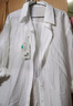 茵曼（INMAN）章若楠同款欧若风天丝薄开衫女装衬衫2025夏季新品长袖衬衣 多扣款明亮白-18424138 M 实拍图