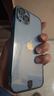 奶小鸭 适用苹果14plus手机壳 iphone14plus保护套镜头全包超薄气囊防摔软壳时尚简约男女款 远峰蓝 实拍图