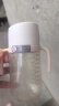 小土豆（potato）PPSU吸管奶瓶一岁以上大宝宝带手柄重力球吸嘴330ml 浅桃粉 实拍图