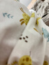 舒贝怡婴儿衣服内衣套装儿童睡衣宝宝薄空调家居服纯棉对开秋衣西瓜  80 实拍图