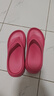 朴西夏季厚底增高人字拖鞋女士外穿踩屎感 树莓色  37-38 实拍图