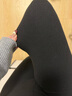 笙格儿德绒秋裤女加绒打底裤春薄绒裤内穿大码紧身线裤保暖裤子女秋冬季 黑色 L(95-115)斤 实拍图