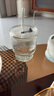 忆壶茶（YIHUTEA）泡茶杯玻璃水杯带把家用玻璃杯子架置物 大容量水杯架子倒挂杯架 【300ML】四色轻颜杯 实拍图