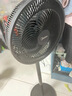 美的（Midea）【超级单品】七叶轻音立式电风扇家用柔风落地扇台式桌面小型风扇大风量节能摇头宿舍电扇 SAF30AB 实拍图