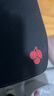 CHERRY樱桃 鼠标垫大号 办公桌垫 键盘垫 游戏鼠标垫 高密纤维顺滑鼠标垫 黑色细面 444*355*4mm 实拍图