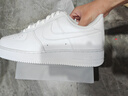 耐克（NIKE）空军一号男鞋 低帮纯白AF1空军一号AIR FORCE1 经典运动休闲鞋 CW2288-111 42.5 实拍图