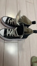 匡威（Converse）官方 Run Star Hike高帮帆布流星厚底鞋黑色166800C 166800C/黑色 36 实拍图