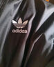 adidas情侣款复古风梭织立领夹克外套男女阿迪达斯官方三叶草 深灰 XL 实拍图