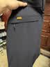 龙牙【郭涛同款】烈刃轻薄长裤修身商务战术裤户外休闲纯色直筒男裤 极夜黑(二代轻涛直筒版) 170/86B 146-160斤 实拍图