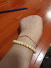 金至尊（3D-GOLD)黄金手链灵动圆珠微笑手串999足金自戴送女友生日礼物计价 金重2.56克（配珠宝礼盒） 实拍图