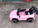HF儿童电动车四轮汽车可坐人可遥控摇摆男女孩宝宝玩具童车充电礼物 中国红【遥控+大电瓶+蓝牙音乐】 实拍图