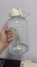 炊大皇运动水杯吨杯大容量吨桶运动水壶塑料水杯 白色2200ml 实拍图