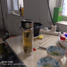 【⭐京东物流配送】高硼硅双层玻璃杯大容量泡茶杯水杯子茶水分离 【双层加厚】茶杯 350ml 1只 实拍图