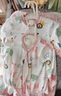 欢喜小熊婴儿包屁衣宝宝春季内穿纯棉长袖打底衣新生儿衣服三角哈衣2件装 实拍图
