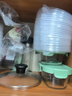 美丽雅一次性碗带盖 食品级饭盒950ml*30套 可微波打包野餐外卖餐盒 实拍图