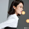 镜邦近视太阳镜经典飞行员双梁墨镜形男蛤蟆镜偏光开车黑镜框Z 59005黑色 GM同款显脸小 配1.67近视太阳镜 灰色含散光 实拍图